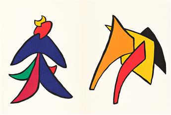 ALEXANDER CALDER Derrière le Miroir: Stabiles.